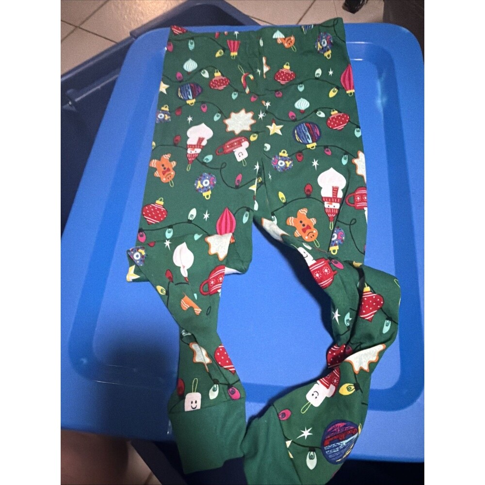 Nwt Holiday Lane Kids Ornament Cotton Pajama Pants , Size 7